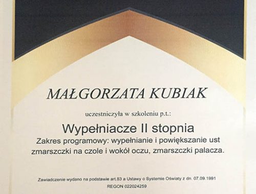Polski Instytut Medycyny i Kosmetologii - Wypełniacze
